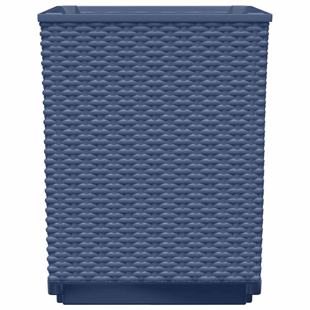 Plantenbakken 30X30X37 Cm Polypropeen 4 Blauwgrijs