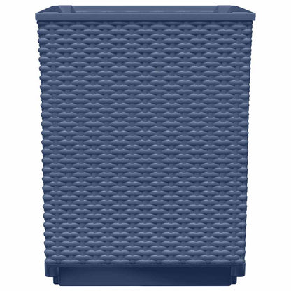 Plantenbakken 30X30X37 Cm Polypropeen 4 Blauwgrijs