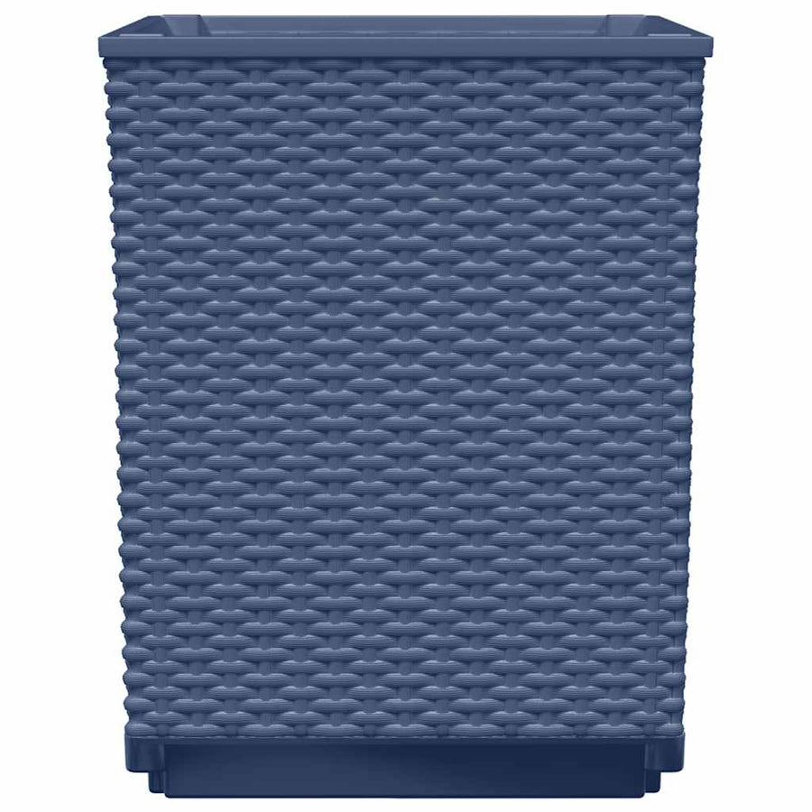 Plantenbakken 30X30X37 Cm Polypropeen 4 Blauwgrijs