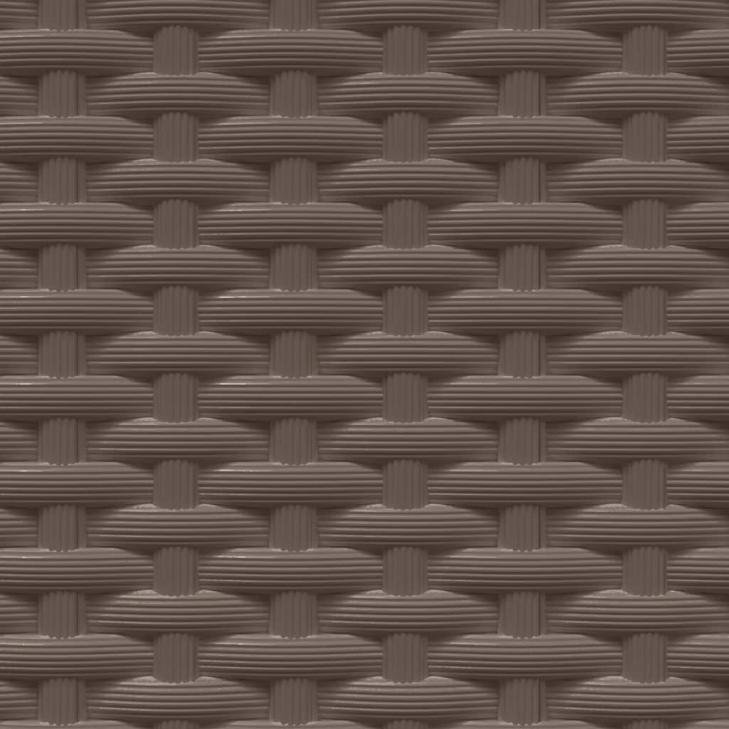 Plantenbakken 30X30X37 Cm Polypropeen 4 Bruin