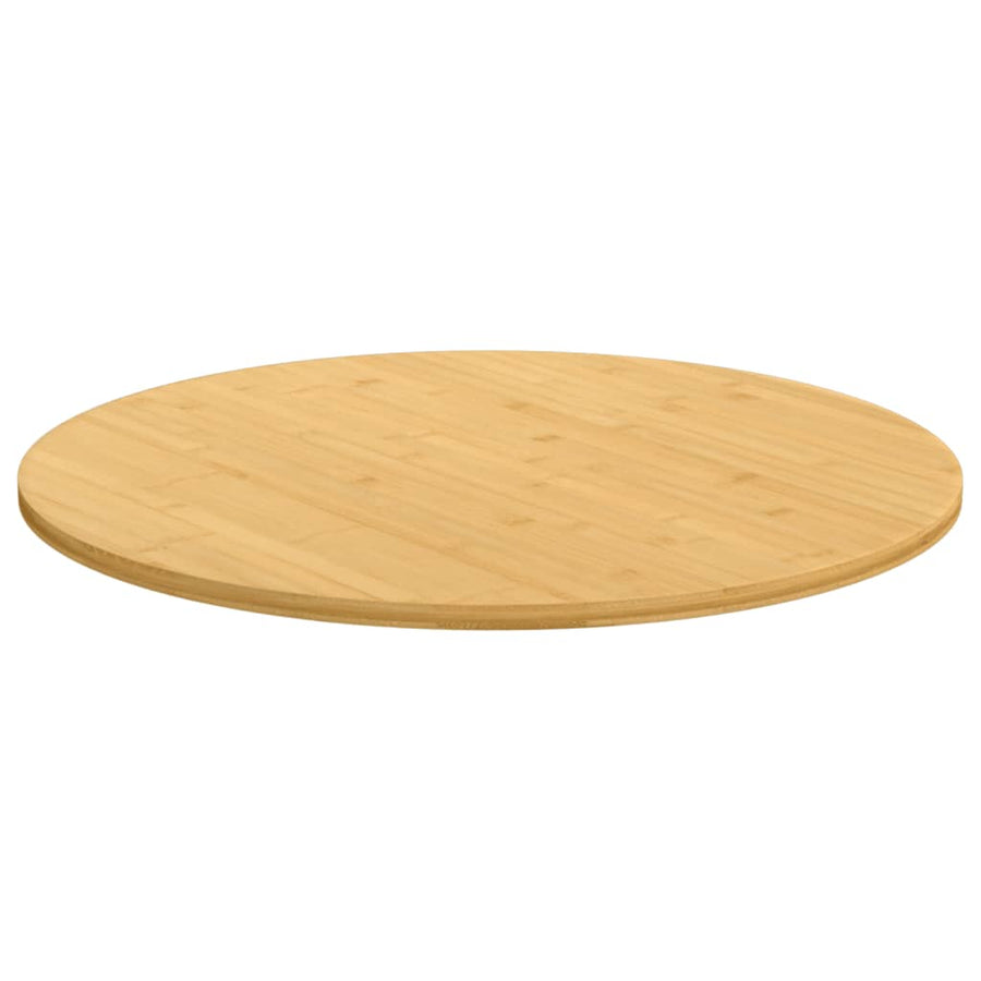 Tafelblad Ø 80X1,5 Cm Bamboe