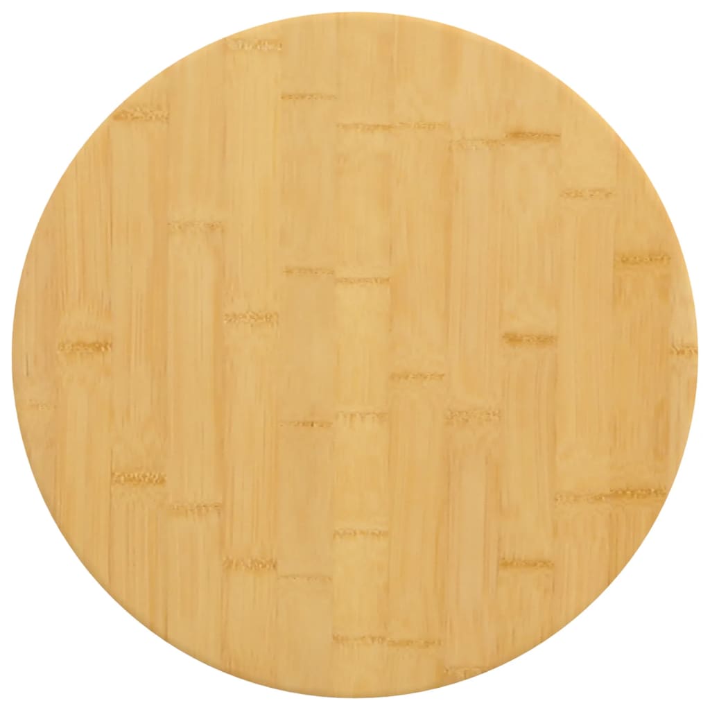 Tafelblad Ø 40X2,5 Cm Bamboe