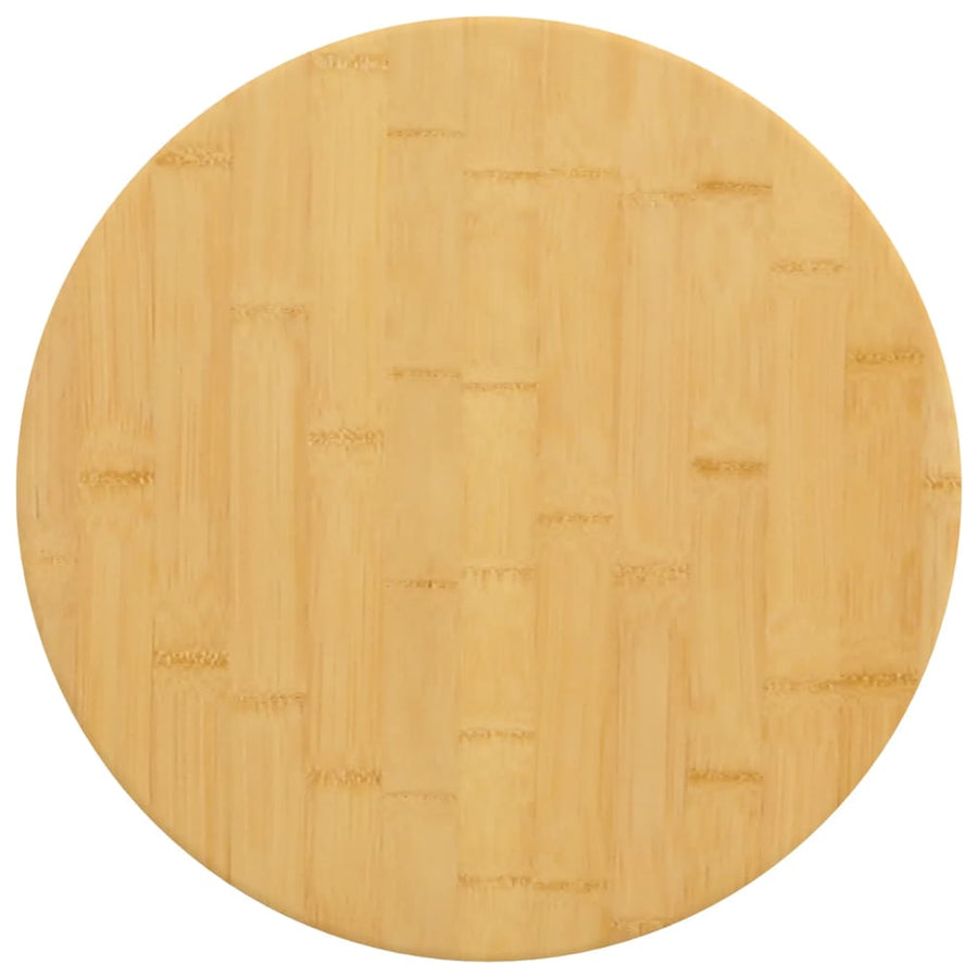 Tafelblad Ø 40X2,5 Cm Bamboe