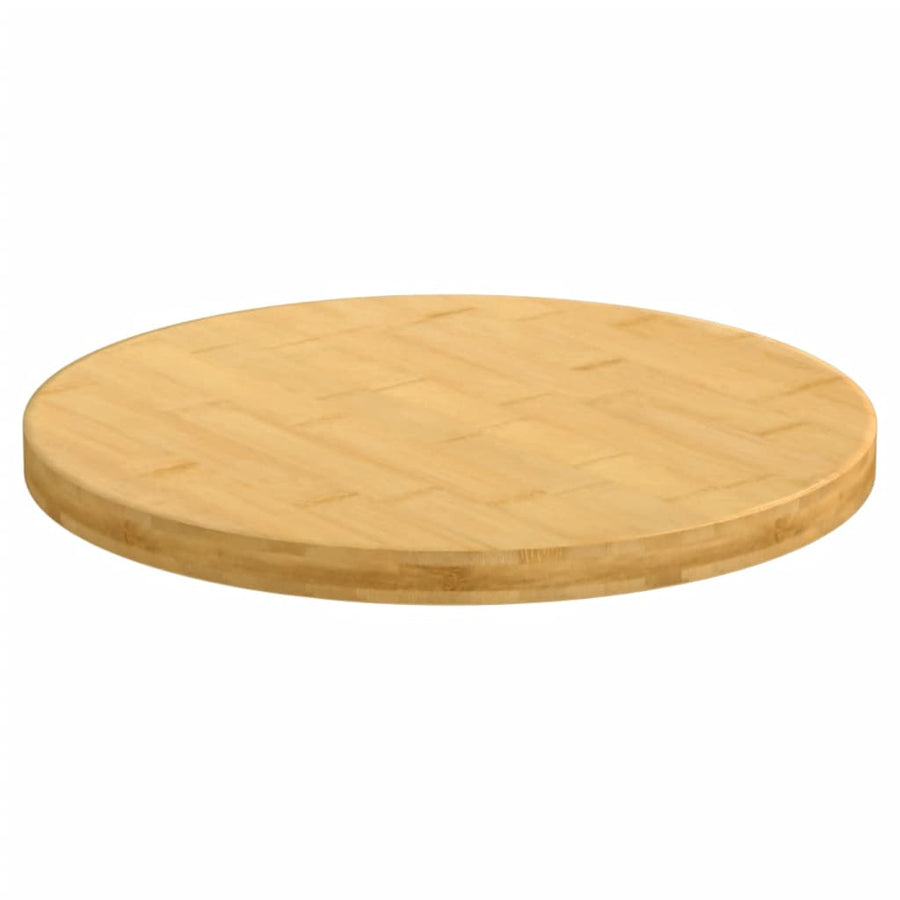 Tafelblad Ø 40X2,5 Cm Bamboe
