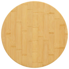 Tafelblad Ø 50X2,5 Cm Bamboe
