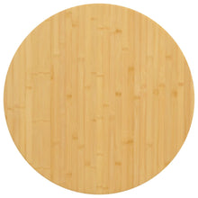 Tafelblad Ø 80X2,5 Cm Bamboe