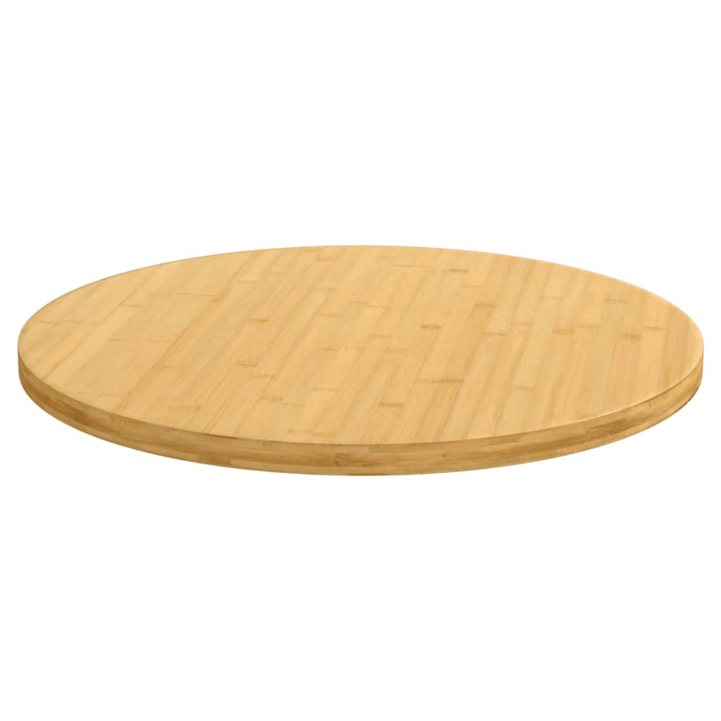 Tafelblad Ø 80X2,5 Cm Bamboe