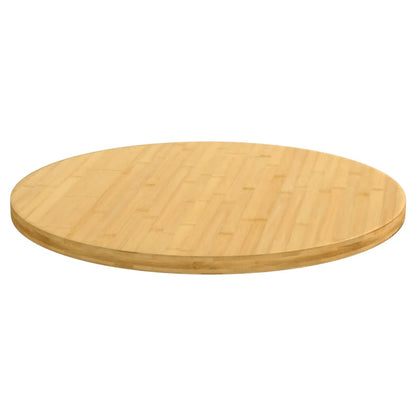 Tafelblad Ø 90x2,5 cm bamboe