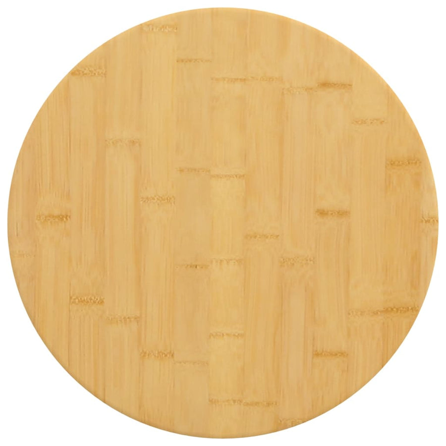 Tafelblad Ø 40X4 Cm Bamboe