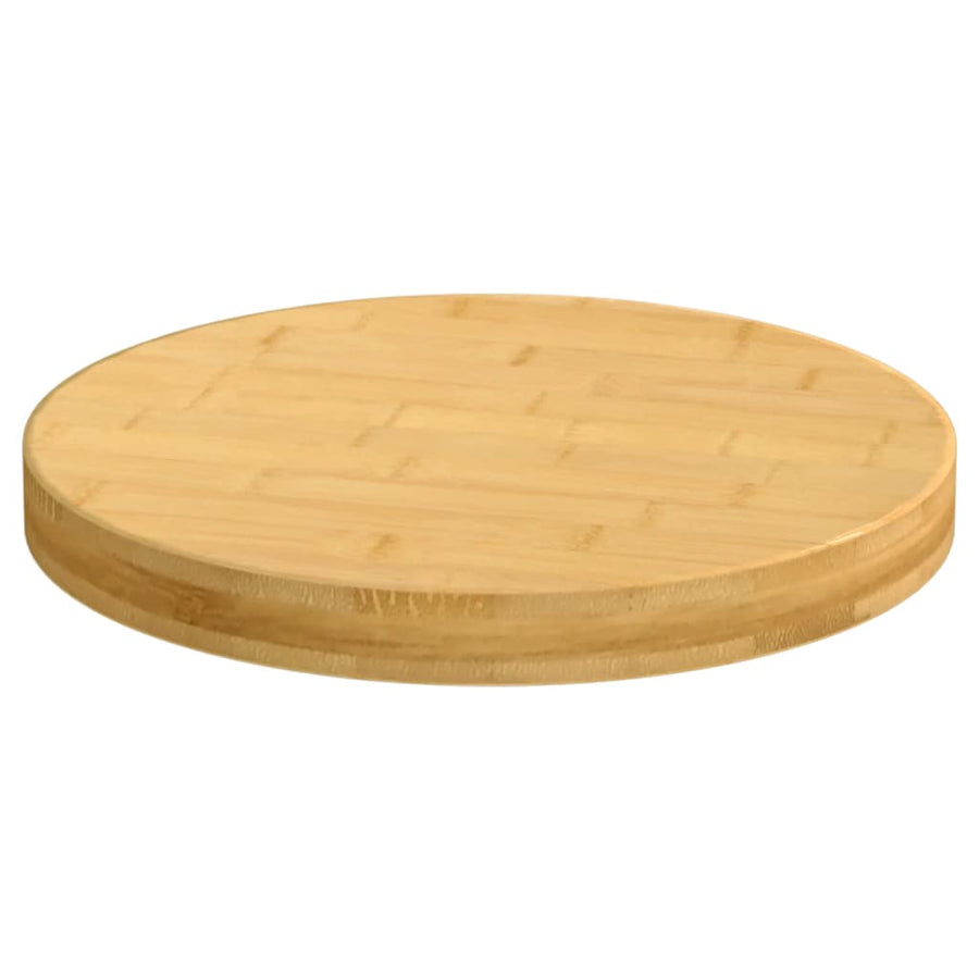 Tafelblad Ø 40X4 Cm Bamboe