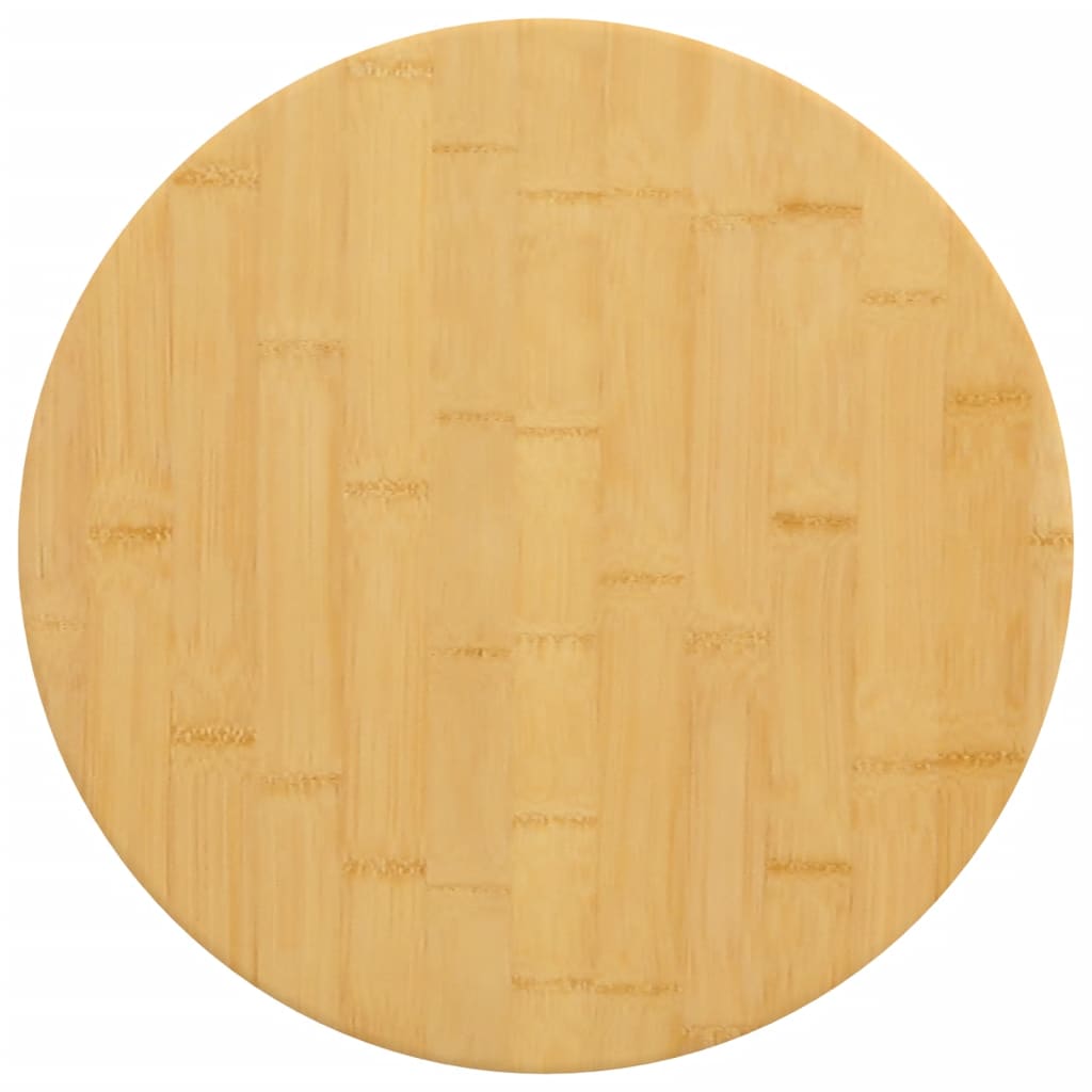 Tafelblad Ø 50X4 Cm Bamboe