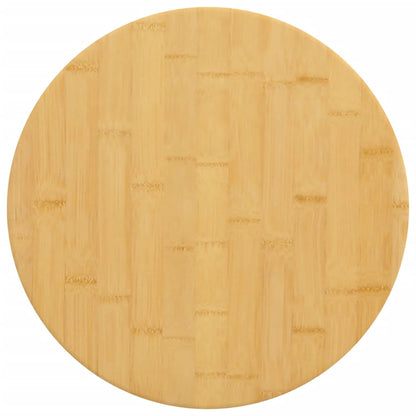 Tafelblad Ø 50X4 Cm Bamboe