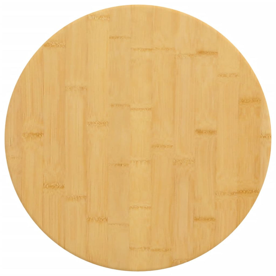 Tafelblad Ø 50X4 Cm Bamboe