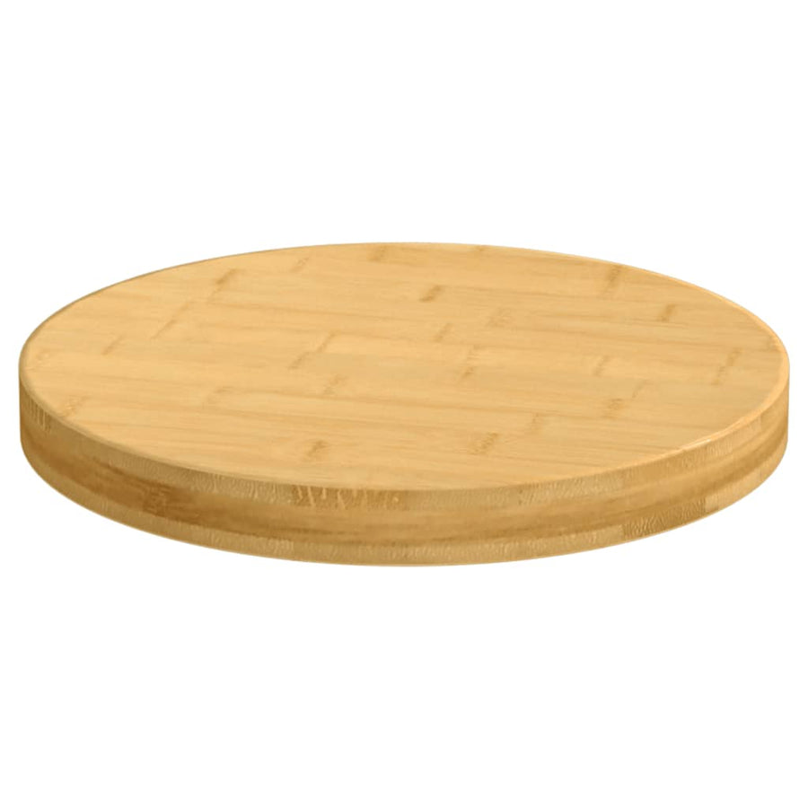 Tafelblad Ø 50X4 Cm Bamboe