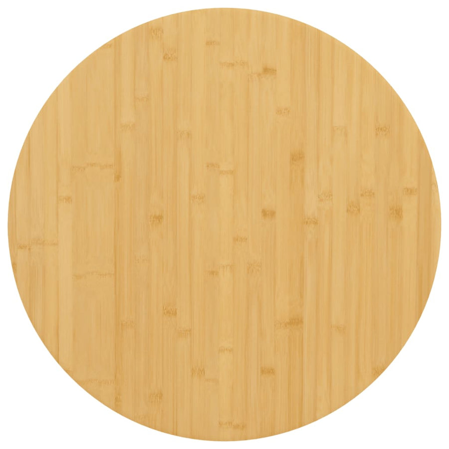 Tafelblad Ø 60X4 Cm Bamboe