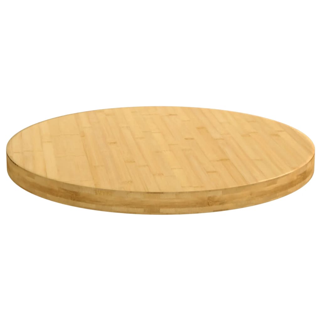 Tafelblad Ø 70X4 Cm Bamboe