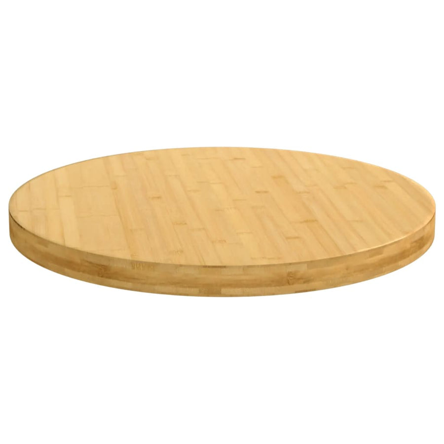 Tafelblad Ø 70X4 Cm Bamboe
