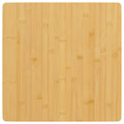 Tafelblad 40x40x2,5 cm bamboe