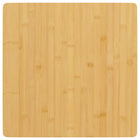 Tafelblad 50x50x2,5 cm bamboe