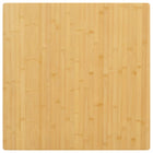 Tafelblad 70x70x2,5 cm bamboe