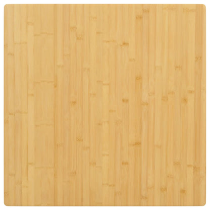 Tafelblad 80X80X2,5 Cm Bamboe