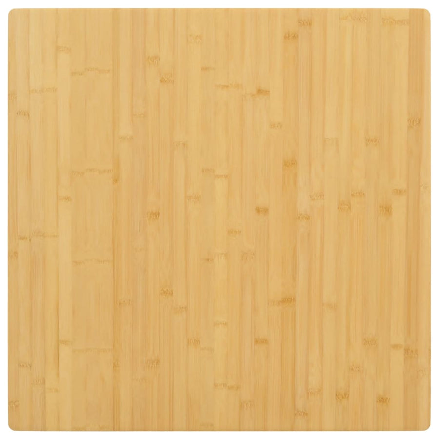 Tafelblad 80X80X2,5 Cm Bamboe