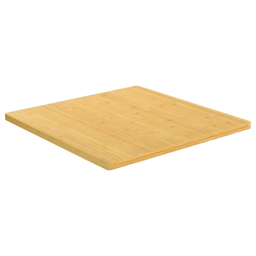 Tafelblad 80X80X2,5 Cm Bamboe