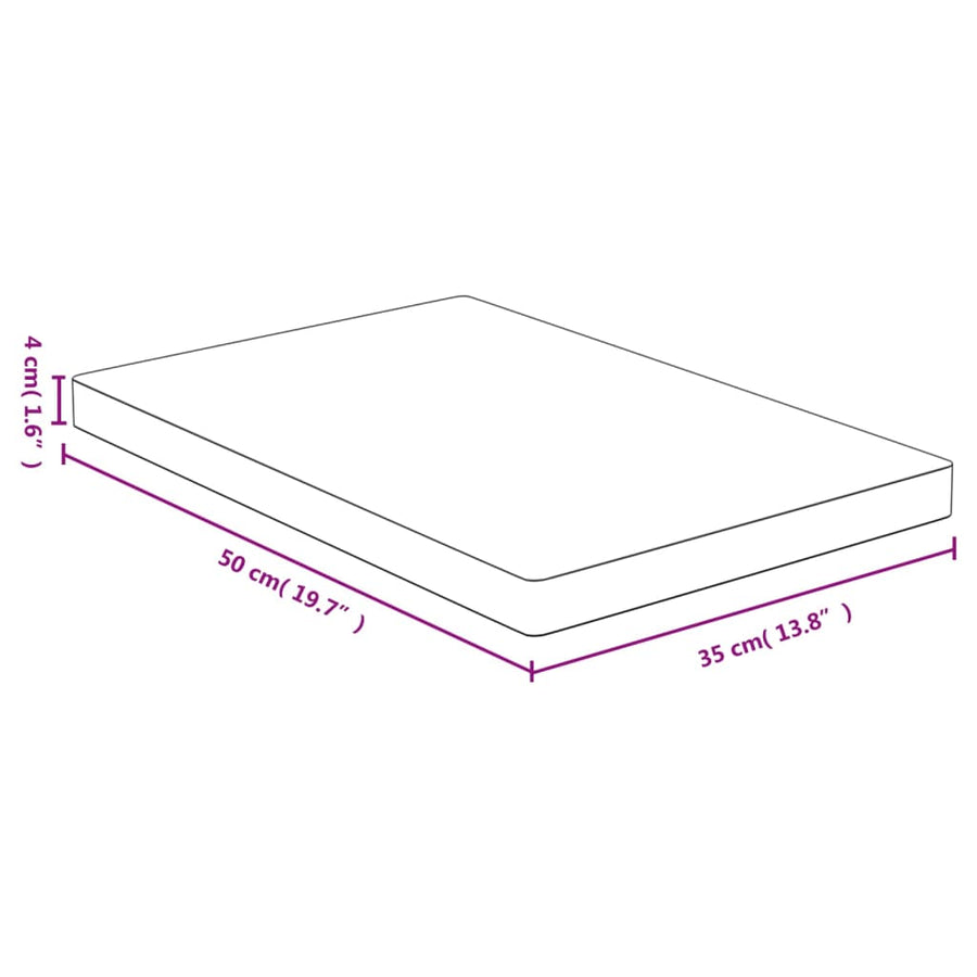 Snijplank 35X50X4 Cm Bamboe