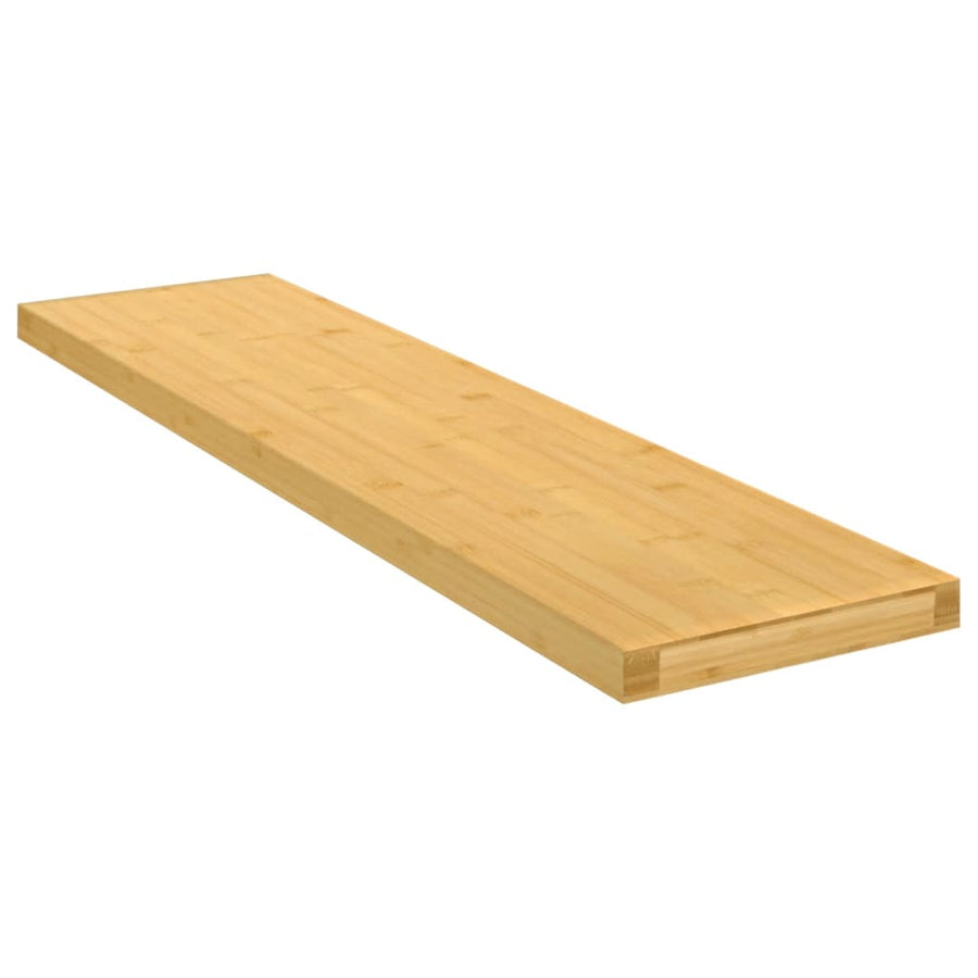 Wandschap 80X20X2,5 Cm Bamboe 80 x 20 x 2.5 cm