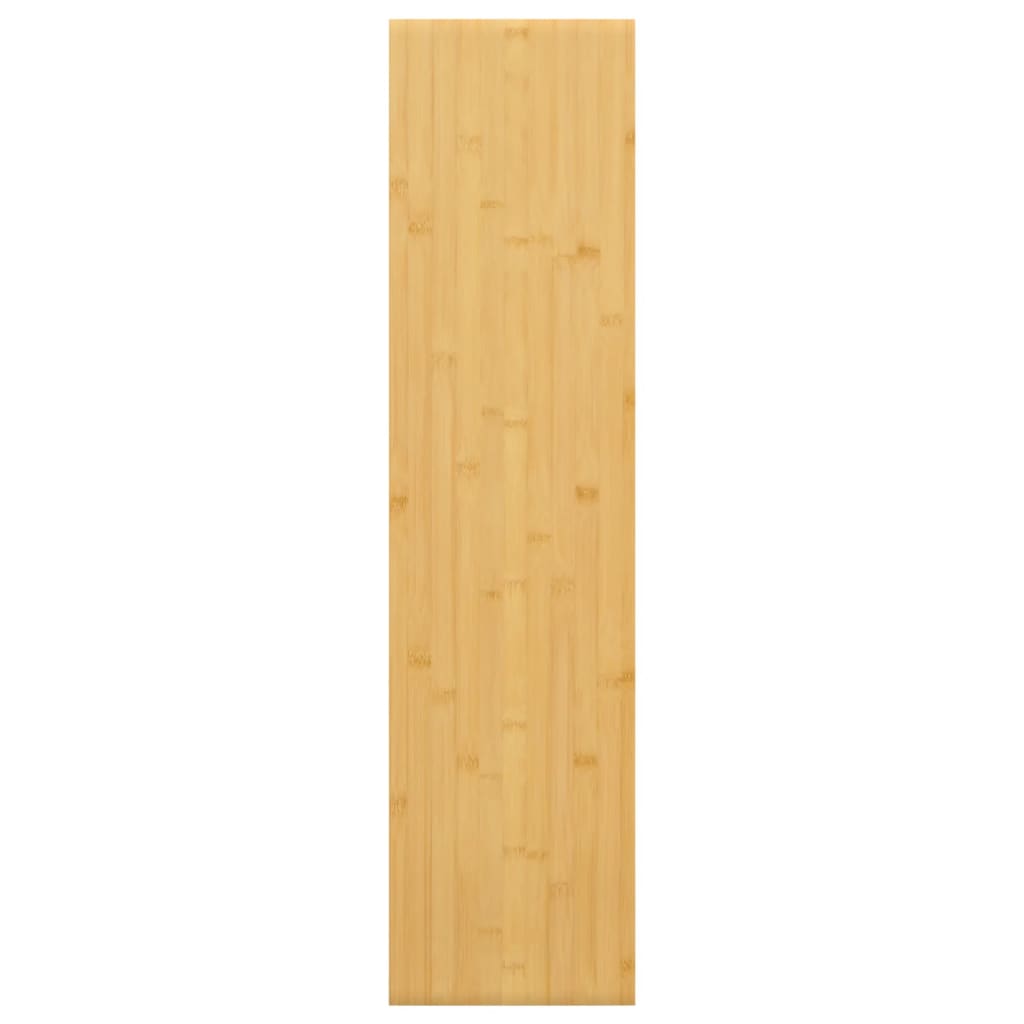 Wandschap 80X20X2,5 Cm Bamboe 80 x 20 x 2.5 cm