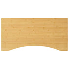 Bureaublad bamboe 110x55x2.5 cm