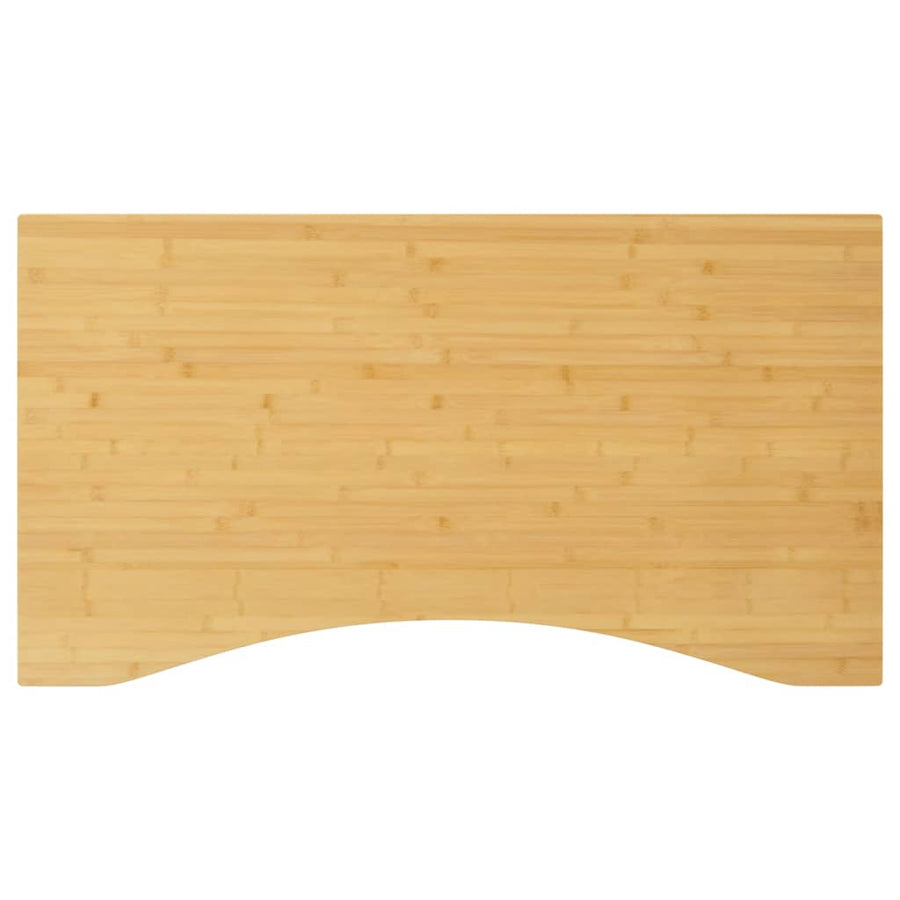 Bureaublad 110x60x2,5 cm bamboe