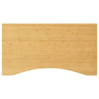 Bureaublad bamboe 110x60x4 cm
