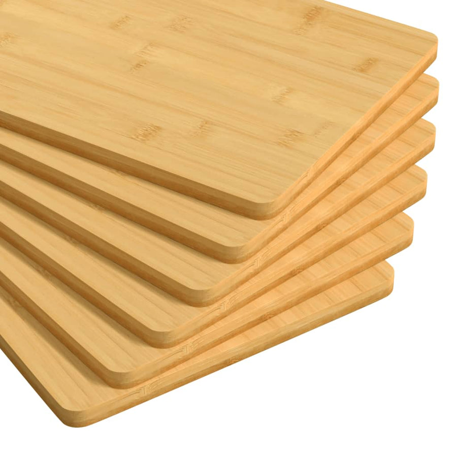 Ontbijtborden 6 St 35X23X0,8 Cm Bamboe