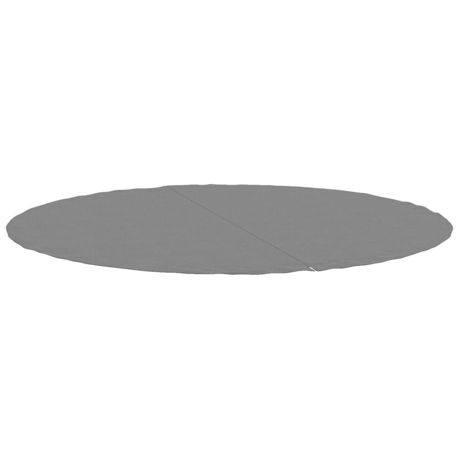 Zwembadgrondzeil Ø244 Cm Polyester Geotextiel Lichtgrijs Ø 244 cm