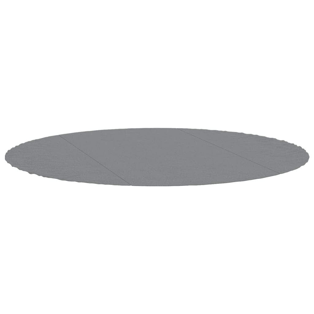 Zwembadgrondzeil Ø366 Cm Polyester Geotextiel Lichtgrijs Ø 366 cm