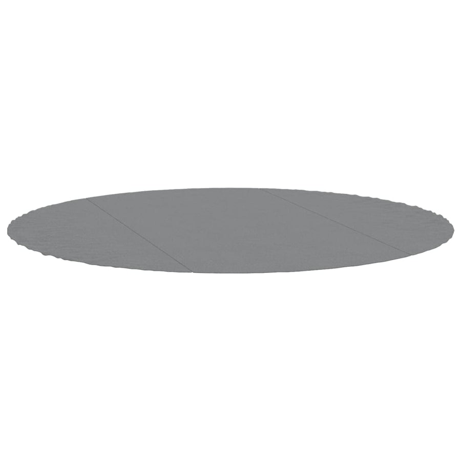 Zwembadgrondzeil Ø366 Cm Polyester Geotextiel Lichtgrijs Ø 366 cm