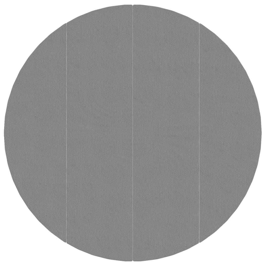 Zwembadgrondzeil Ø428 Cm Polyester Geotextiel Lichtgrijs Ø 428 cm