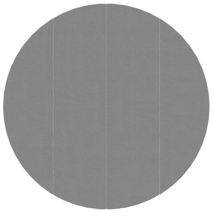 Zwembadgrondzeil Ø428 Cm Polyester Geotextiel Lichtgrijs Ø 428 cm