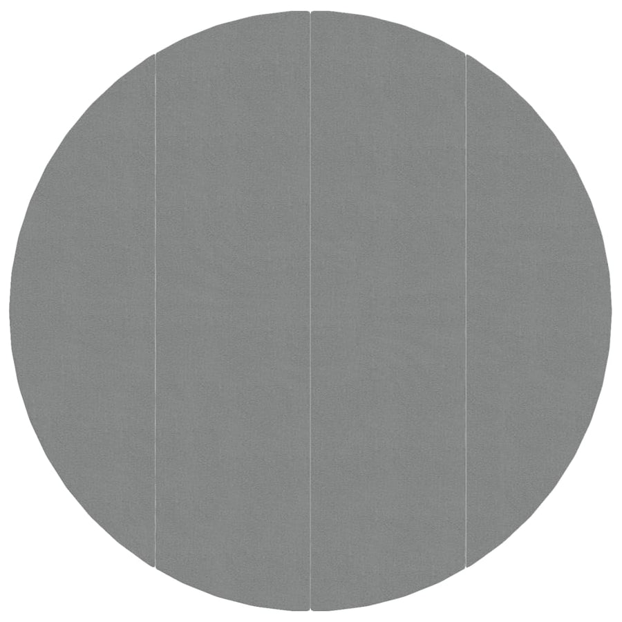 Zwembadgrondzeil Ø428 Cm Polyester Geotextiel Lichtgrijs Ø 428 cm