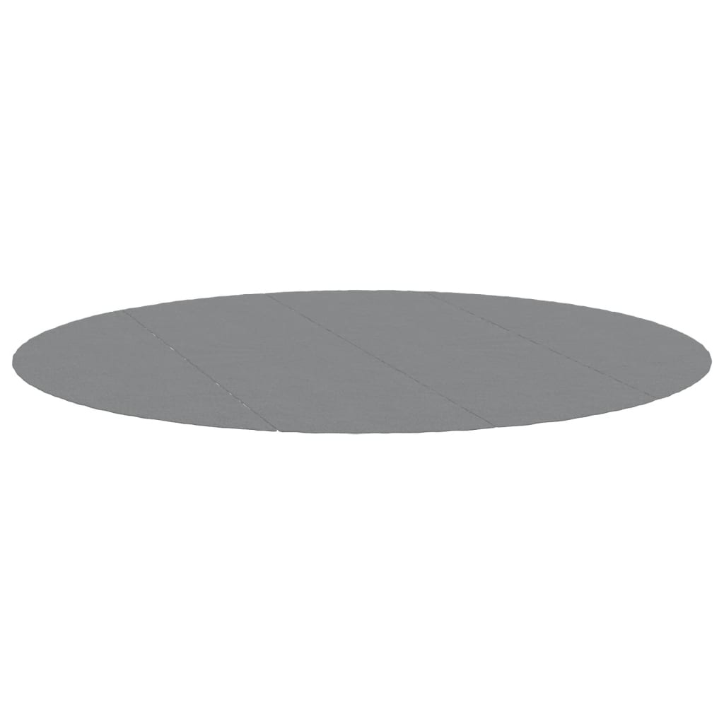 Zwembadgrondzeil Ø428 Cm Polyester Geotextiel Lichtgrijs Ø 428 cm