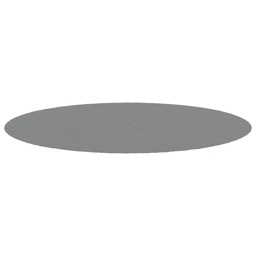 Zwembadgrondzeil Ø428 Cm Polyester Geotextiel Lichtgrijs Ø 428 cm