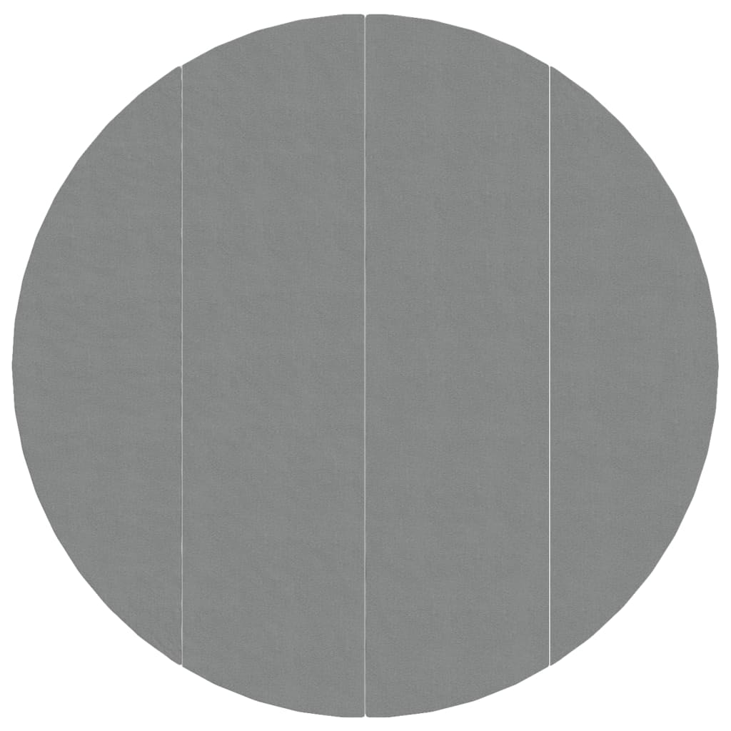Zwembadgrondzeil Ø500 Cm Polyester Geotextiel Lichtgrijs Ø 500 cm