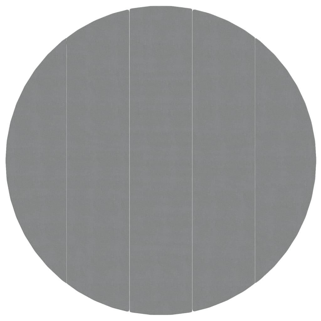 Zwembadgrondzeil Ø550 Cm Polyester Geotextiel Lichtgrijs Ø 550 cm