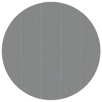 Zwembadgrondzeil Ø550 Cm Polyester Geotextiel Lichtgrijs Ø 550 cm