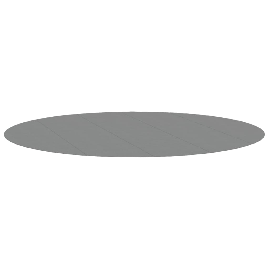 Zwembadgrondzeil Ø550 Cm Polyester Geotextiel Lichtgrijs Ø 550 cm