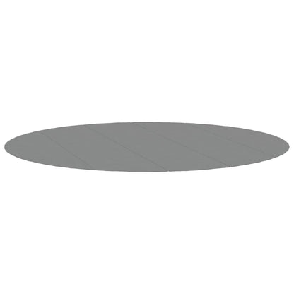 Zwembadgrondzeil Ø550 Cm Polyester Geotextiel Lichtgrijs Ø 550 cm