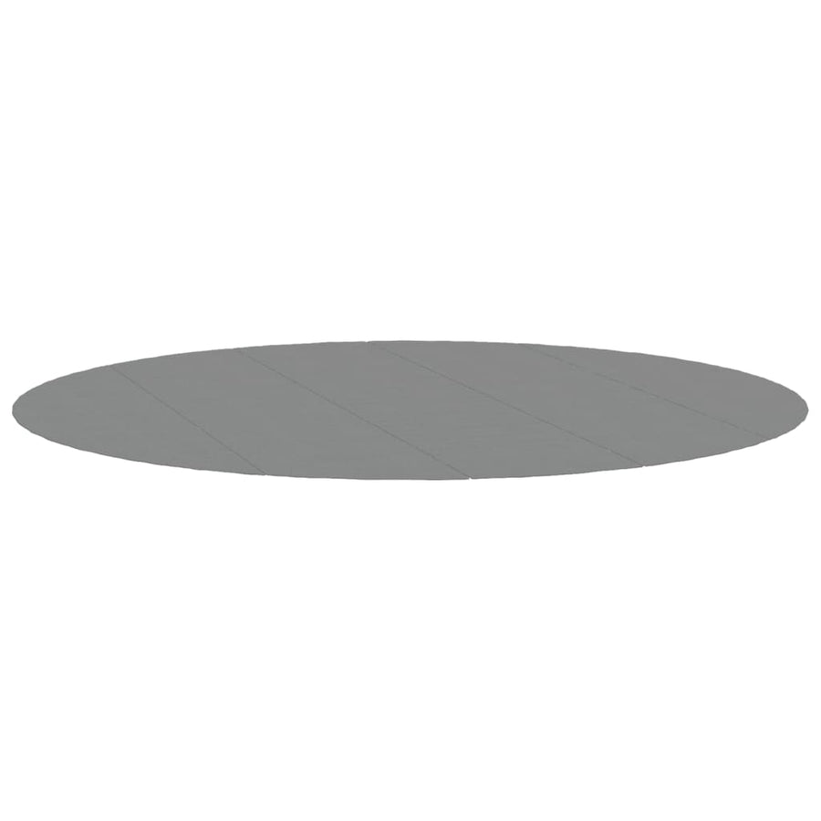 Zwembadgrondzeil Ø550 Cm Polyester Geotextiel Lichtgrijs Ø 550 cm