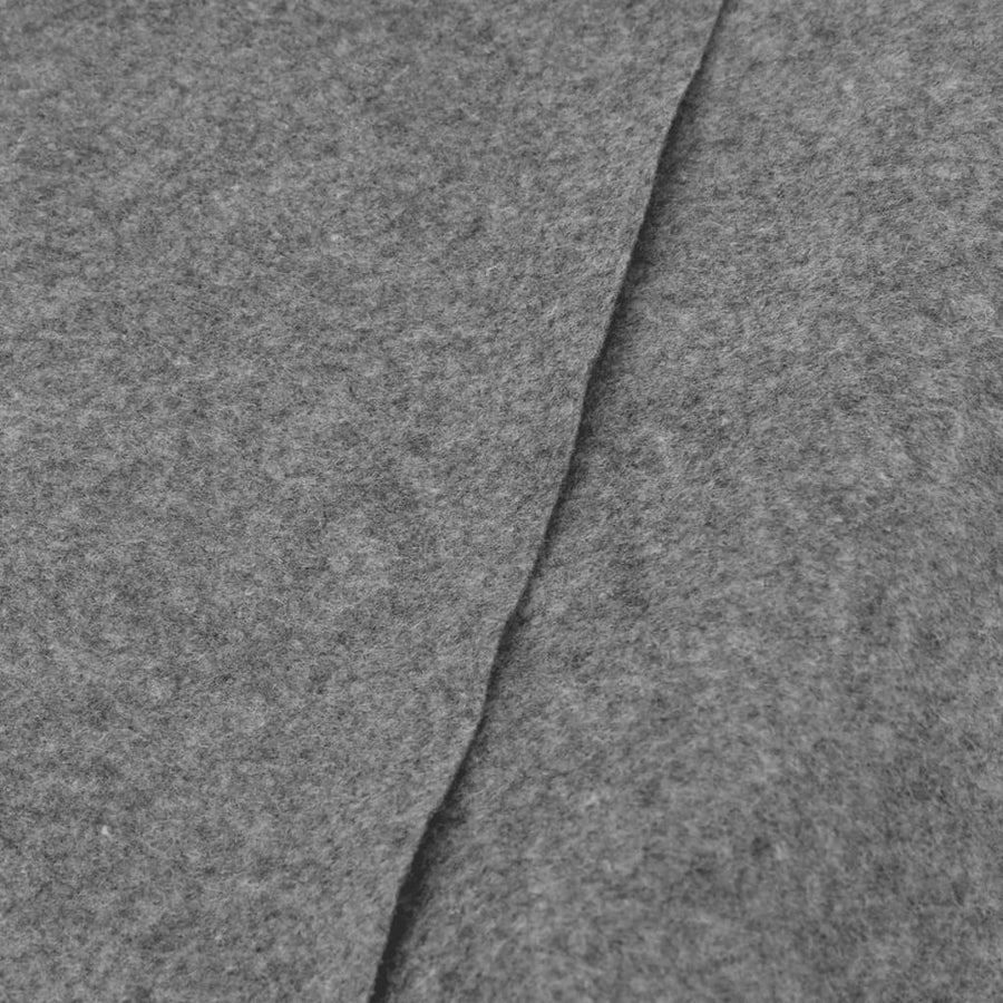 Zwembadgrondzeil Ø550 Cm Polyester Geotextiel Lichtgrijs Ø 550 cm