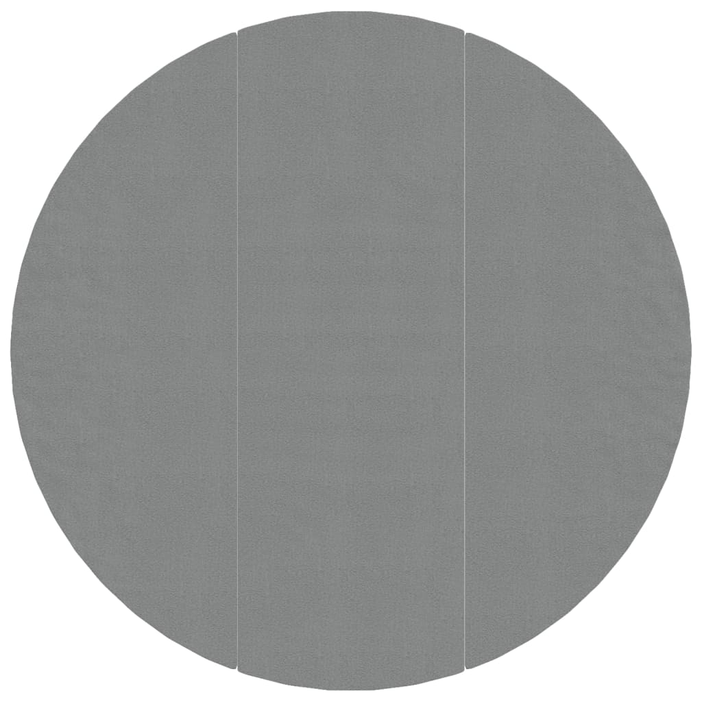 Zwembadgrondzeil Ø396 Cm Polyester Geotextiel Lichtgrijs Ø 396 cm (2 mm)